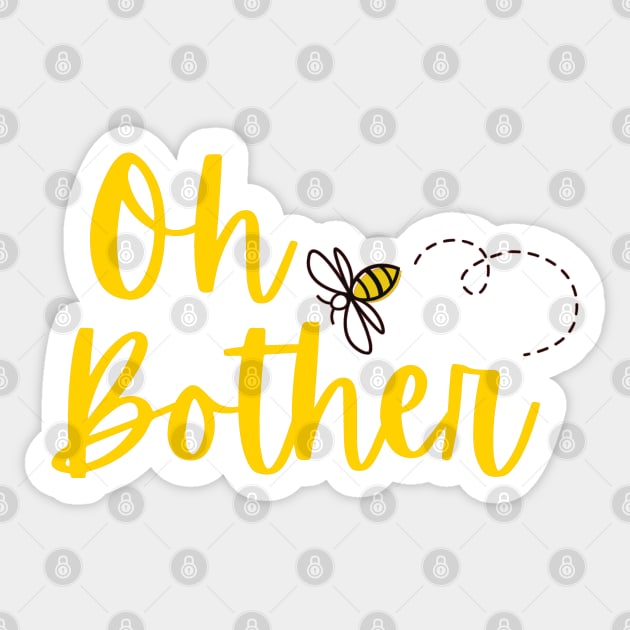 Oh Bother! Sticker by Mint-Rose